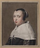 V 028
          <br/>
          Portret van een vrouw / Eva van Beresteyn
          <br/>
          <em>Noorde, Cornelis van (1731-1795)</em>